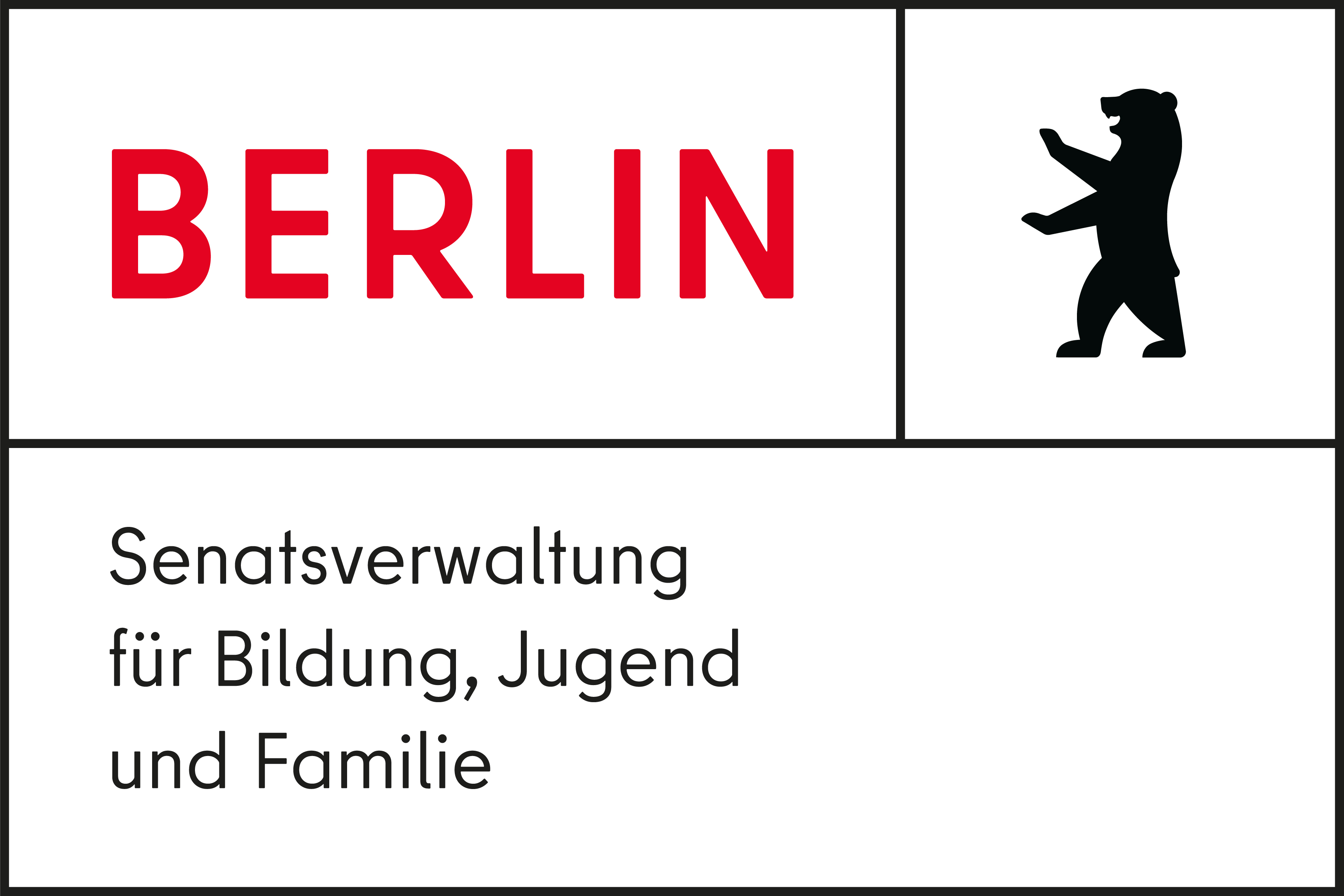 Senatsverwaltung für Bildung, Jugend und Familie, Berlin