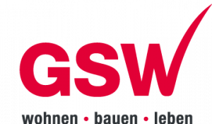 Logo der GSW Gesellschaft für Siedlungs- und Wohnungsbau Baden-Württemberg mbH