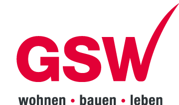 Logo der GSW Gesellschaft für Siedlungs- und Wohnungsbau Baden-Württemberg mbH