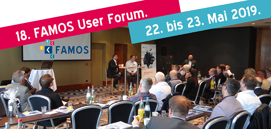 Grafik FAMOS User Forum 2019