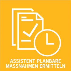 Icon Technisches FM - Modul AUFTRAG - Planbare Massnahmen ermitteln