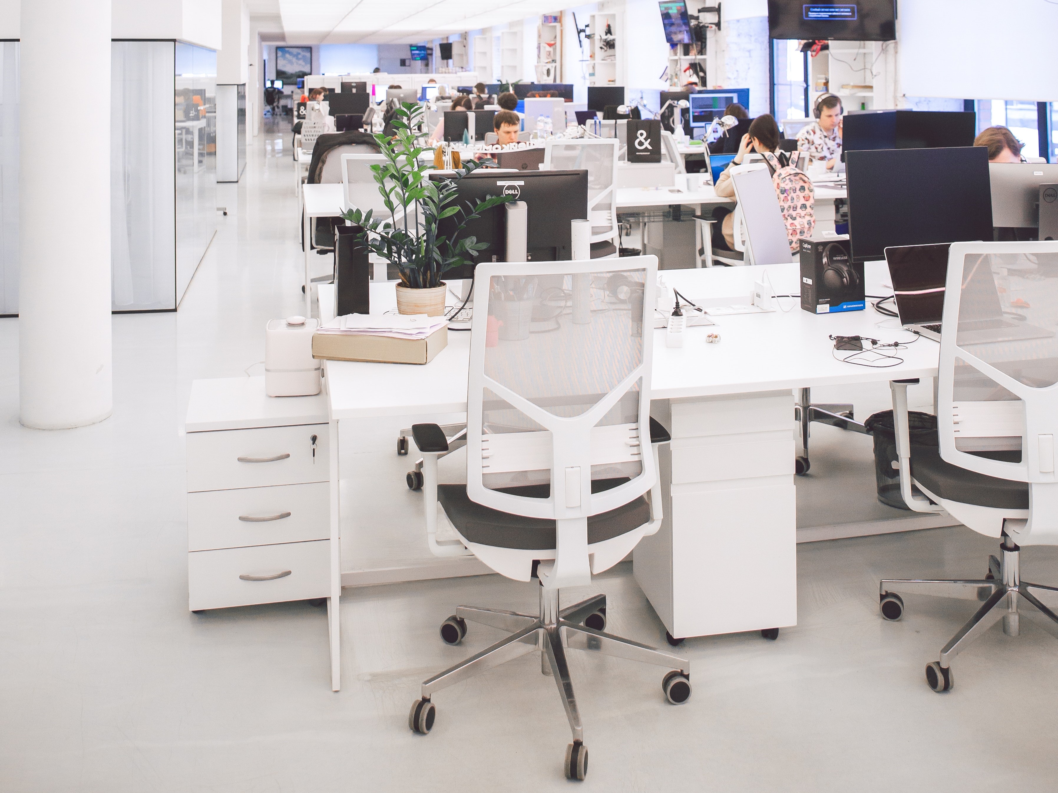 Beispielbild Workplace-Management Großraumbüro